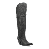 Dan Post Boots Boots Black / 6 Dan Post Women's Jilted Snip Toe Leather Tall Boots - Black DP3789