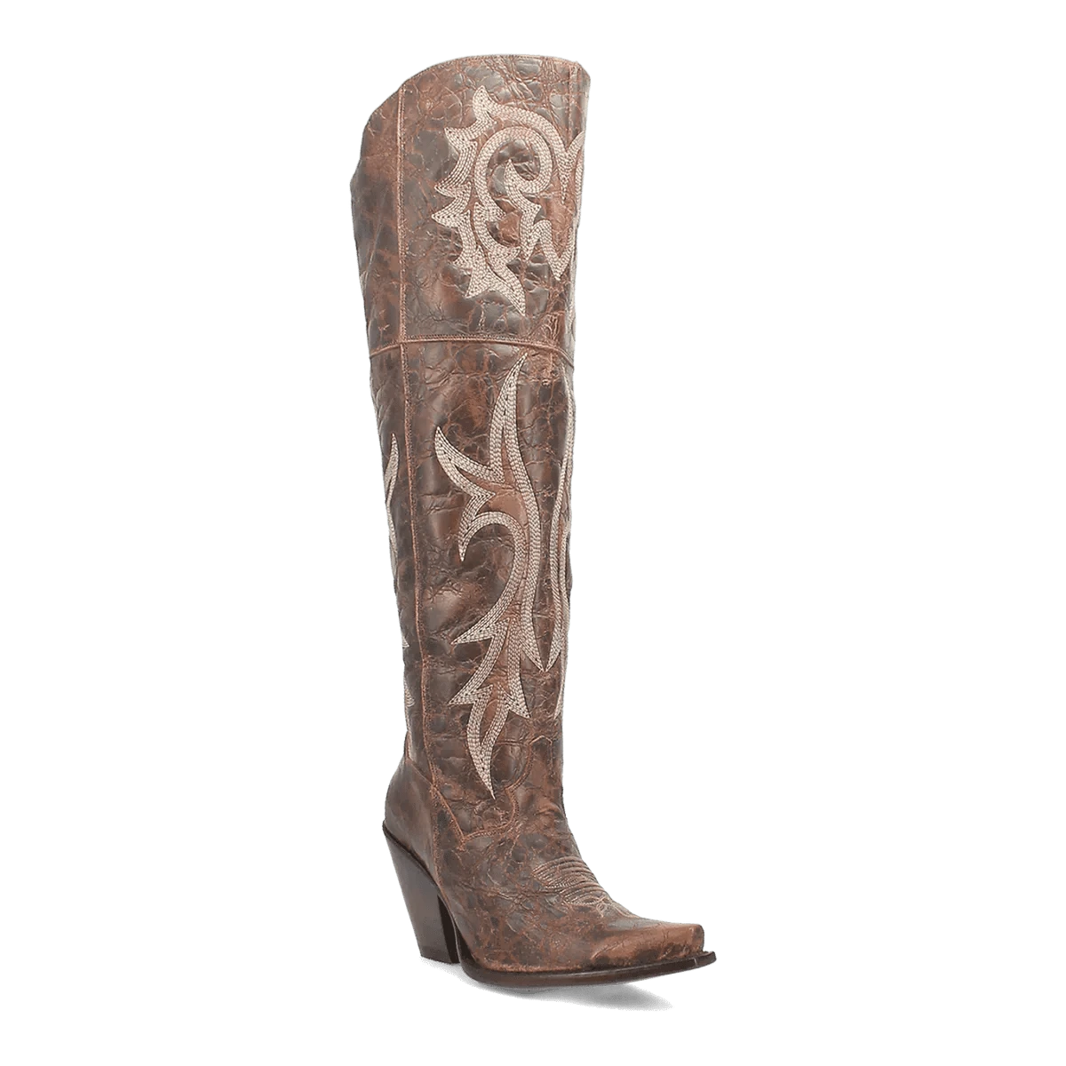 Dan Post Boots Boots Brown / 6 Dan Post Women's Jilted Snip Toe Leather Tall Boots - Brown DP3709