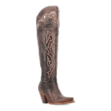 Dan Post Boots Boots Brown / 6 Dan Post Women's Kommotion Snip Toe Leather Tall Boots - Chocolate DP4342