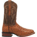 Dan Post Boots Boots Dan Post Men's Alamosa Full Quill Ostrich Square Toe Boots - Bay Apache