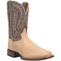 Dan Post Boots Boots Dan Post Men's Barrett Genuine Lizard Square Toe Boots - Sand