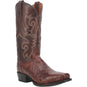 Dan Post Boots Boots Dan Post Men's Bayou Genuine Caiman Belly Square Toe Boots - Brass