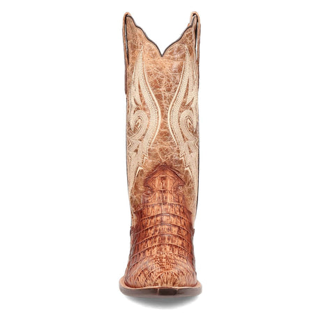 Dan Post Boots Boots Dan Post Men's Berkeley Genuine Caiman Snip Toe Boots - Sand DP3063