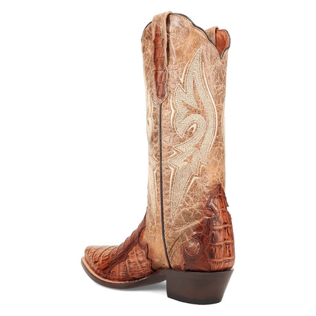 Dan Post Boots Boots Dan Post Men's Berkeley Genuine Caiman Snip Toe Boots - Sand DP3063