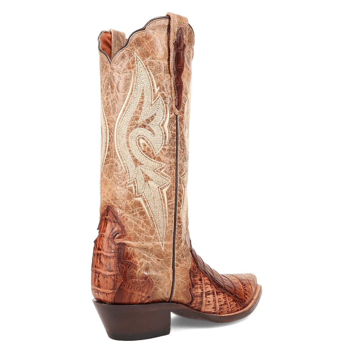 Dan Post Boots Boots Dan Post Men's Berkeley Genuine Caiman Snip Toe Boots - Sand DP3063