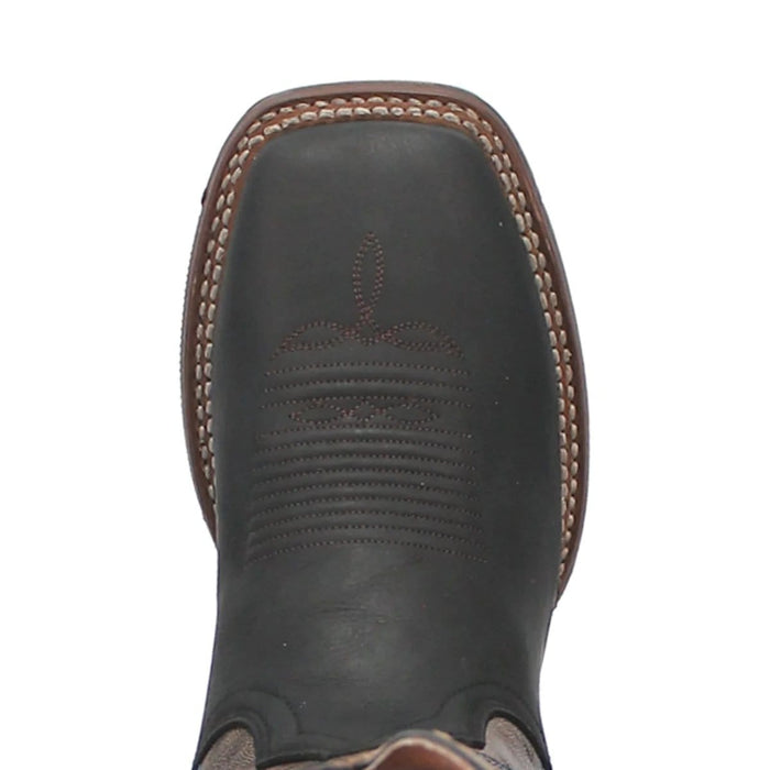 Dan Post Boots Boots Dan Post Men's Deuce Genuine Leather Square Toe Boots - Black