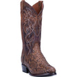 Dan Post Boots Boots Dan Post Men's Manning Python Snakeskin Round Toe Boots - Bay Apache