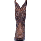 Dan Post Boots Boots Dan Post Men's Manning Python Snakeskin Round Toe Boots - Bay Apache