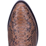 Dan Post Boots Boots Dan Post Men's Manning Python Snakeskin Round Toe Boots - Bay Apache