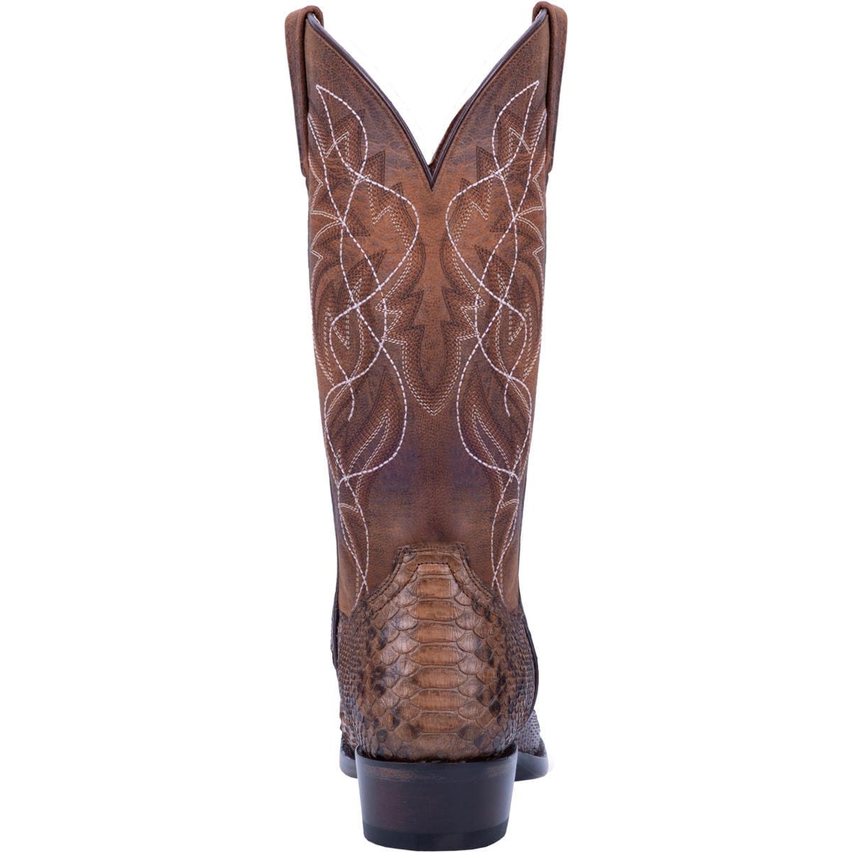 Dan Post Boots Boots Dan Post Men's Manning Python Snakeskin Round Toe Boots - Bay Apache