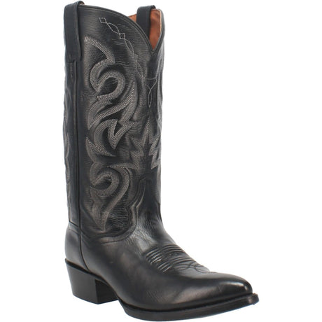 Dan Post Boots Boots Dan Post Men's Milwaukee Leather J-Toe Boots - Black