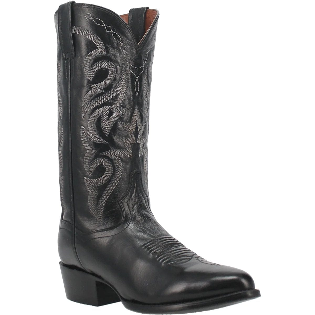 Dan Post Boots Boots Dan Post Men's Milwaukee Leather Round Toe Boots - Black