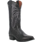 Dan Post Boots Boots Dan Post Men's Winston Genuine Lizard Round Toe Boots - Black