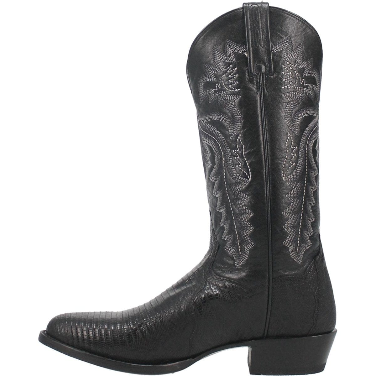 Dan Post Boots Boots Dan Post Men's Winston Genuine Lizard Round Toe Boots - Black