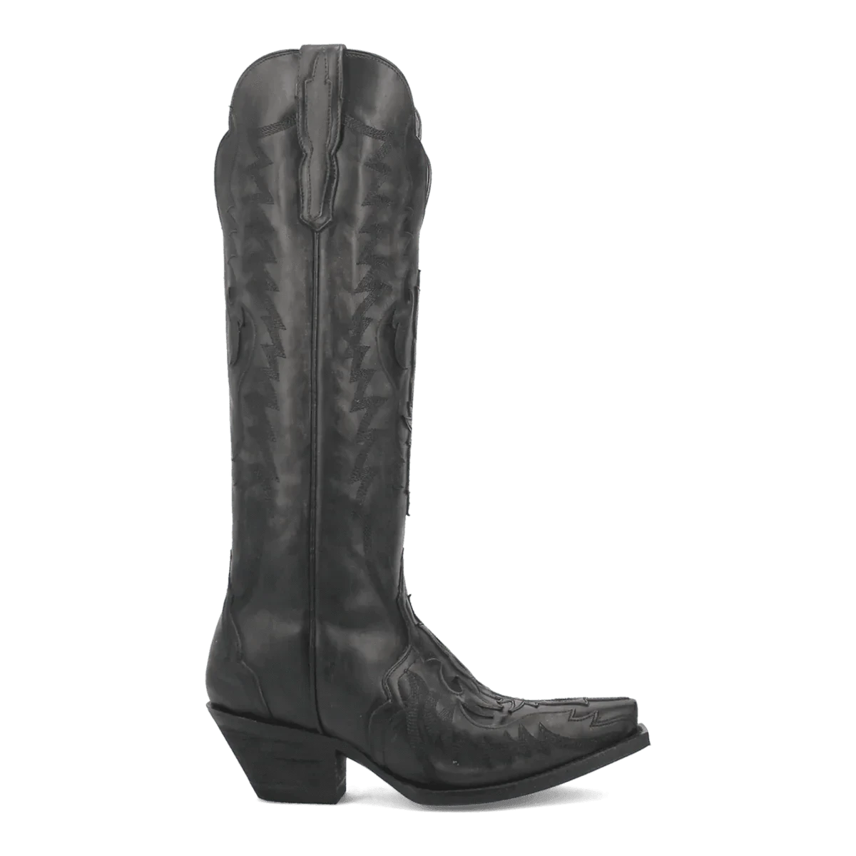 Dan Post Boots Boots Dan Post Women's Hallie Snip Toe Leather Tall Boots - Black DP4027