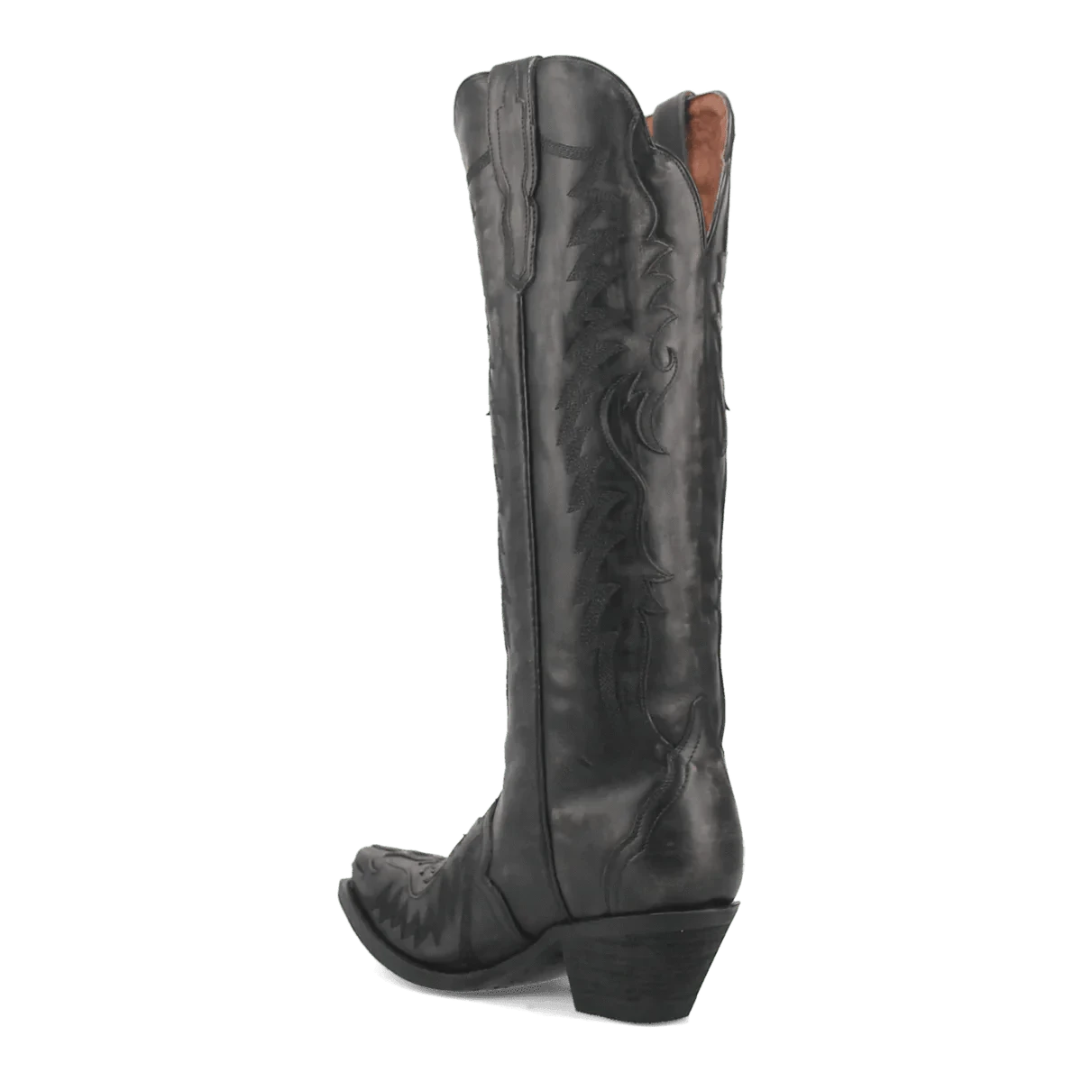 Dan Post Boots Boots Dan Post Women's Hallie Snip Toe Leather Tall Boots - Black DP4027