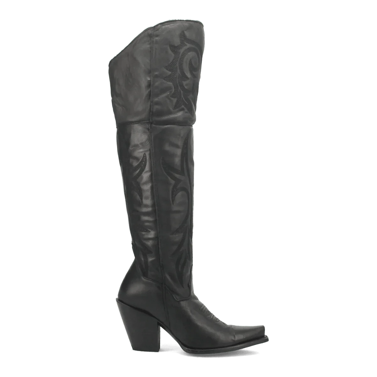 Dan Post Boots Boots Dan Post Women's Jilted Snip Toe Leather Tall Boots - Black DP3789