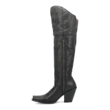 Dan Post Boots Boots Dan Post Women's Jilted Snip Toe Leather Tall Boots - Black DP3789