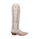 Dan Post Boots Boots Dan Post Women's Josie Snip Toe Leather Tall Boots - White DP5107