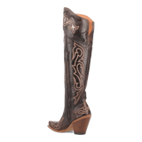 Dan Post Boots Boots Dan Post Women's Kommotion Snip Toe Leather Tall Boots - Chocolate DP4342