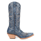 Dan Post Boots Boots Dan Post Women's Mesa Snip Toe Leather Boots - Blue DP7019