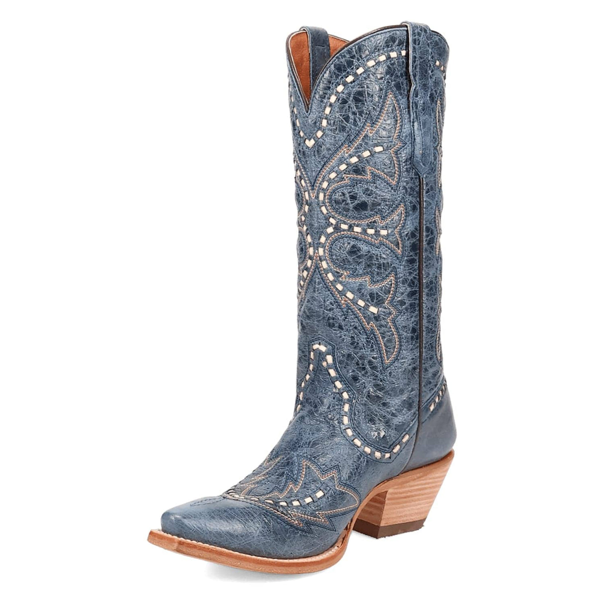 Dan Post Boots Boots Dan Post Women's Mesa Snip Toe Leather Boots - Blue DP7019