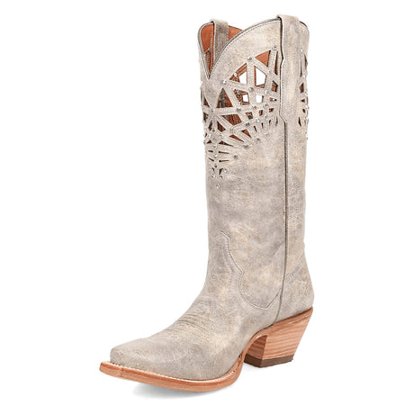 Dan Post Boots Boots Dan Post Women's Miley Snip Toe Leather Boots - Gray DP7017