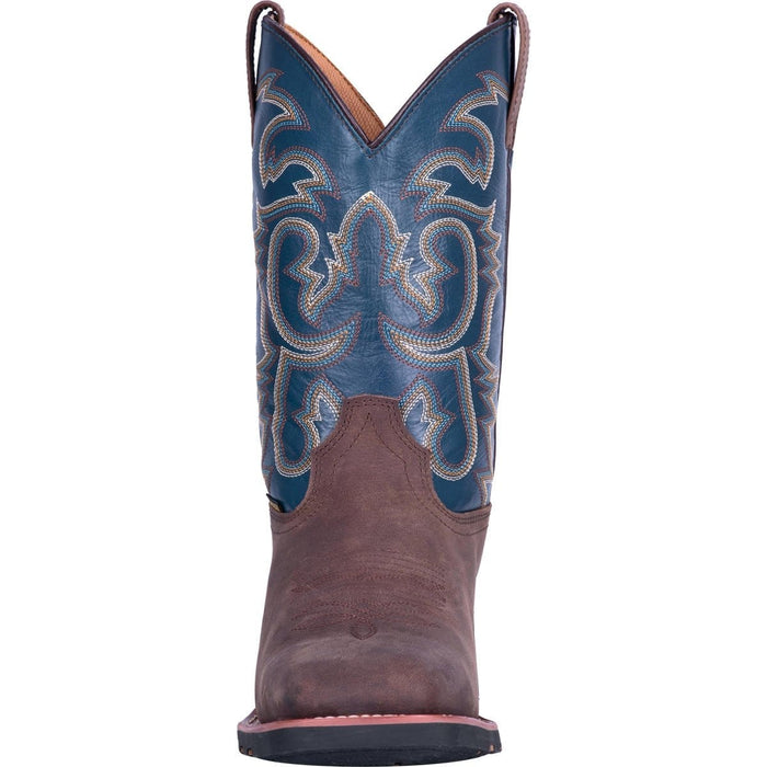 Dan Post Boots Boots Laredo Men's Hamilton Genuine Leather Square Toe Boots - Tan
