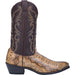 Dan Post Boots Boots Laredo Men's Monty Snake Print Leather J-Toe Boots - Tan DP68068