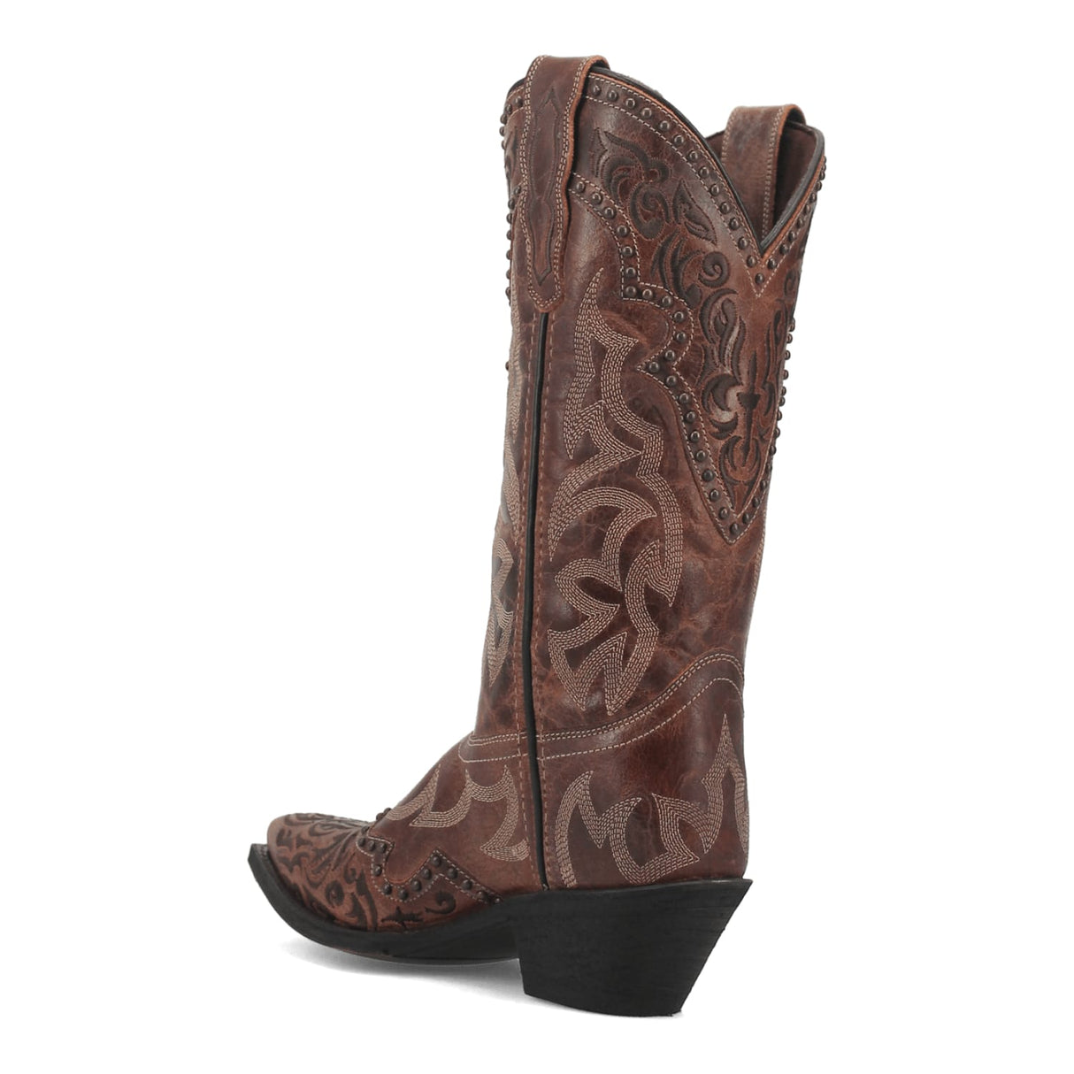 Dan Post Boots Boots Laredo Women's Braylynn Snip Toe Leather Boots - Brown 52410