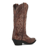 Dan Post Boots Boots Laredo Women's Braylynn Snip Toe Leather Boots - Brown 52410