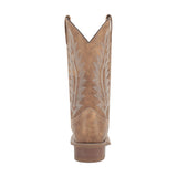 Dan Post Boots Boots Laredo Women's Cheyenne Broad Square Toe Leather Boots - Tan 5717