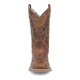 Dan Post Boots Boots Laredo Women's Dionne Broad Square Toe Leather Boots - Brown 5972