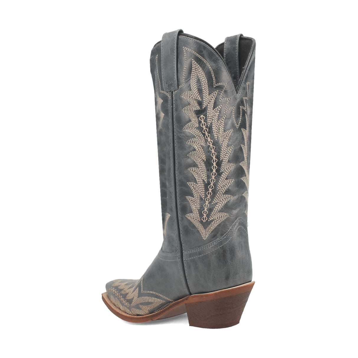 Dan Post Boots Boots Laredo Women's Emmylee Snip Toe Leather Boots - Blue 52207