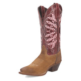 Dan Post Boots Boots Laredo Women's Kama Snip Toe Leather Boots - Honey/Red 20005