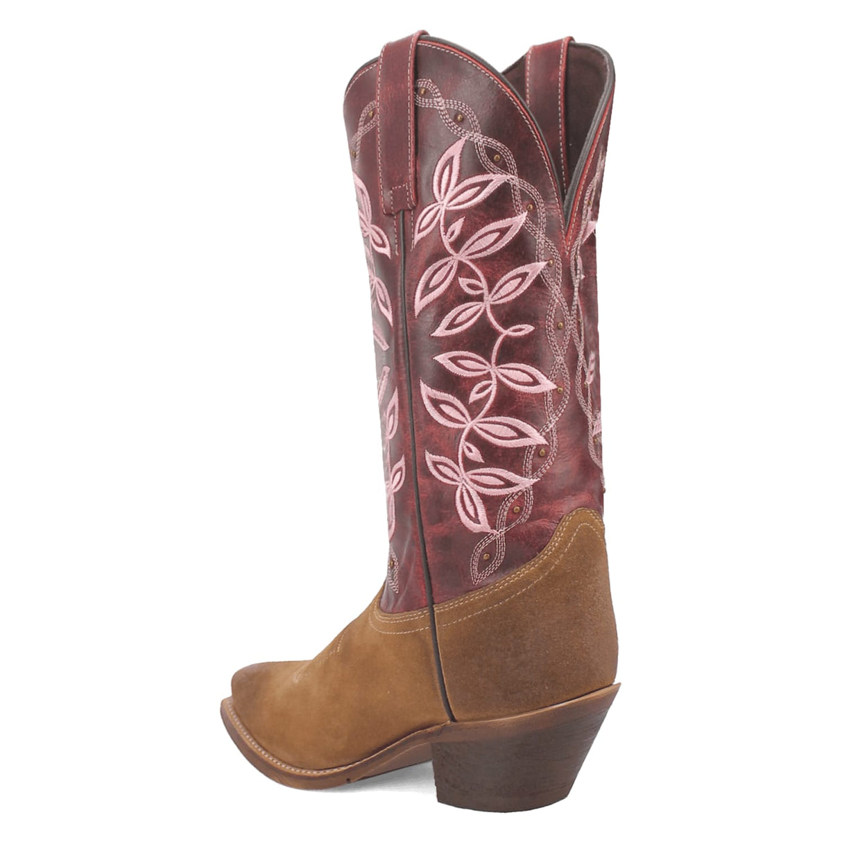 Dan Post Boots Boots Laredo Women's Kama Snip Toe Leather Boots - Honey/Red 20005