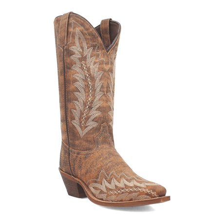 Dan Post Boots Boots Tan / 6 Laredo Women's Emmylee Snip Toe Leather Boots - Tan 52189