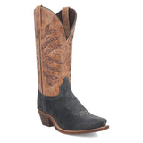 Dan Post Boots Boots Tan / 6 Laredo Women's Kama Snip Toe Leather Boots - Navy/Tan 20009