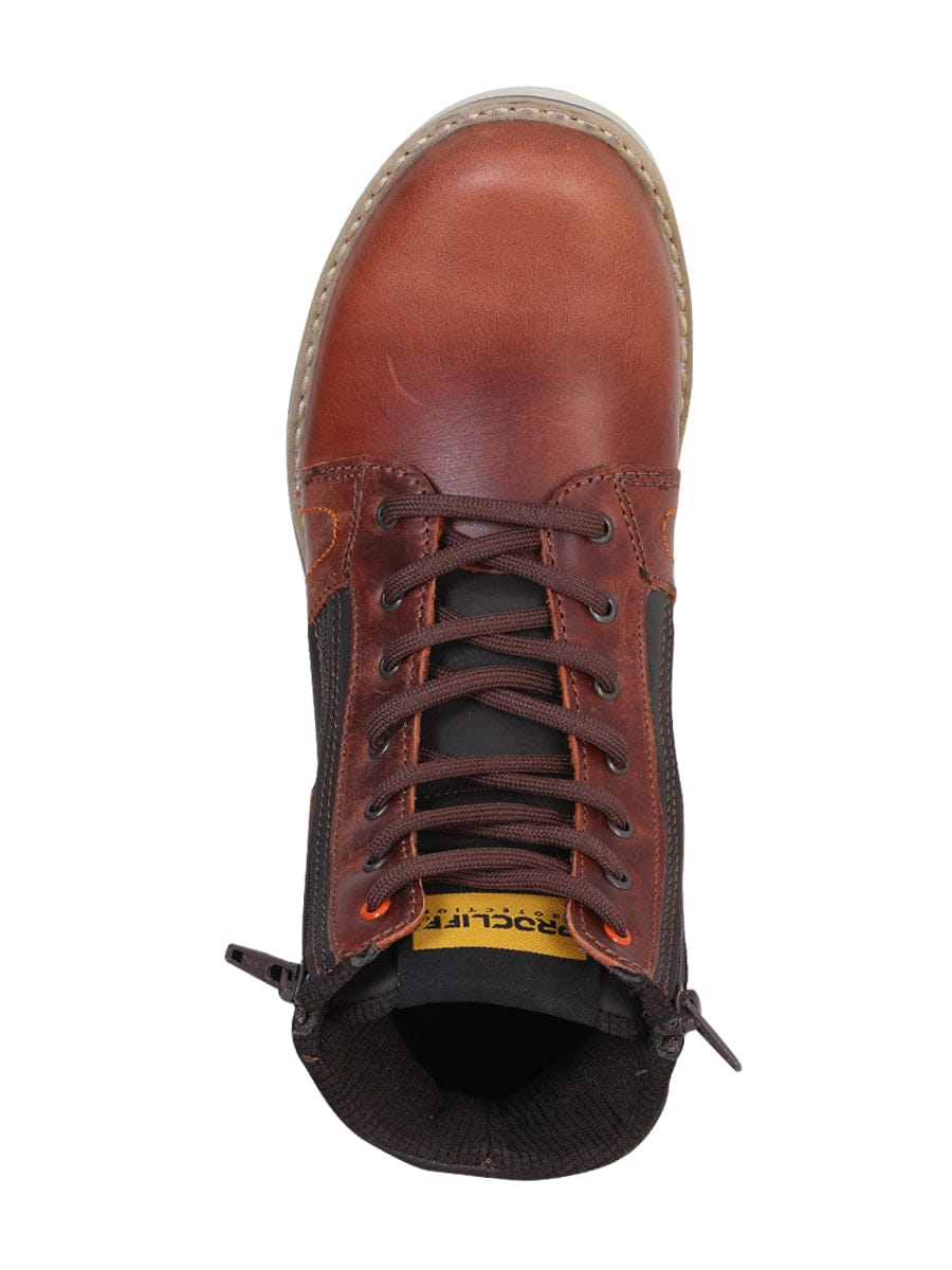 ProCliff Protection Women's Lace Up Work Boot- Wine 35209 ...
