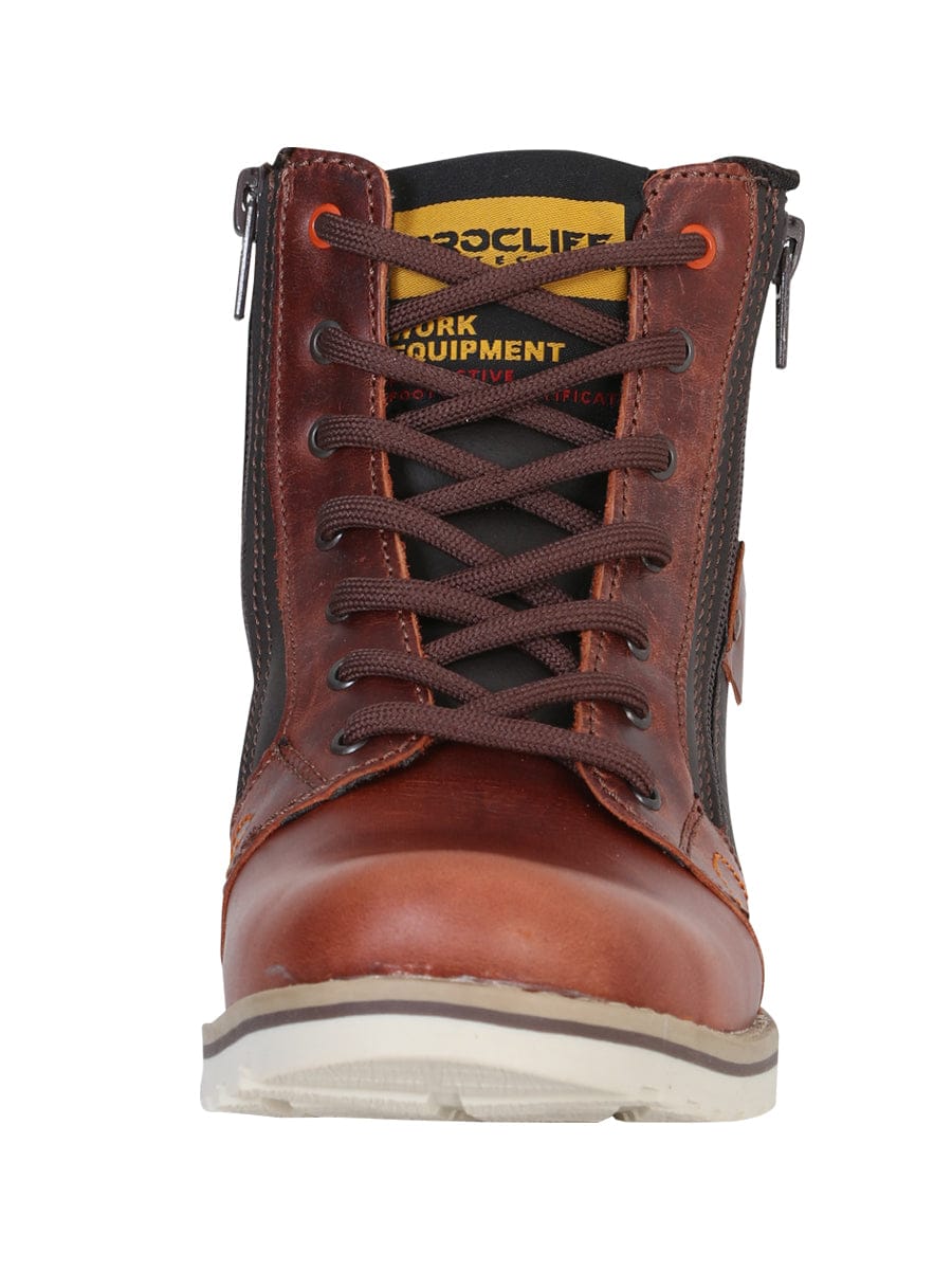 ProCliff Protection Women's Lace Up Work Boot- Wine 35209 ...