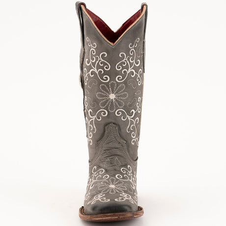 Ferrini Boots Boots Ferrini Women's Bella Square Toe Boots Handcrafted - Grey/Smoke 8229349