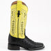 Ferrini Boots Boots Ferrini Women's Colt Full Quill Ostrich Square Toe Boots Handcrafted - Black  8019304