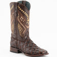 Ferrini Boots Boots Men's Ferrini Bronco Print Pirarucu Fish Boots 4339309