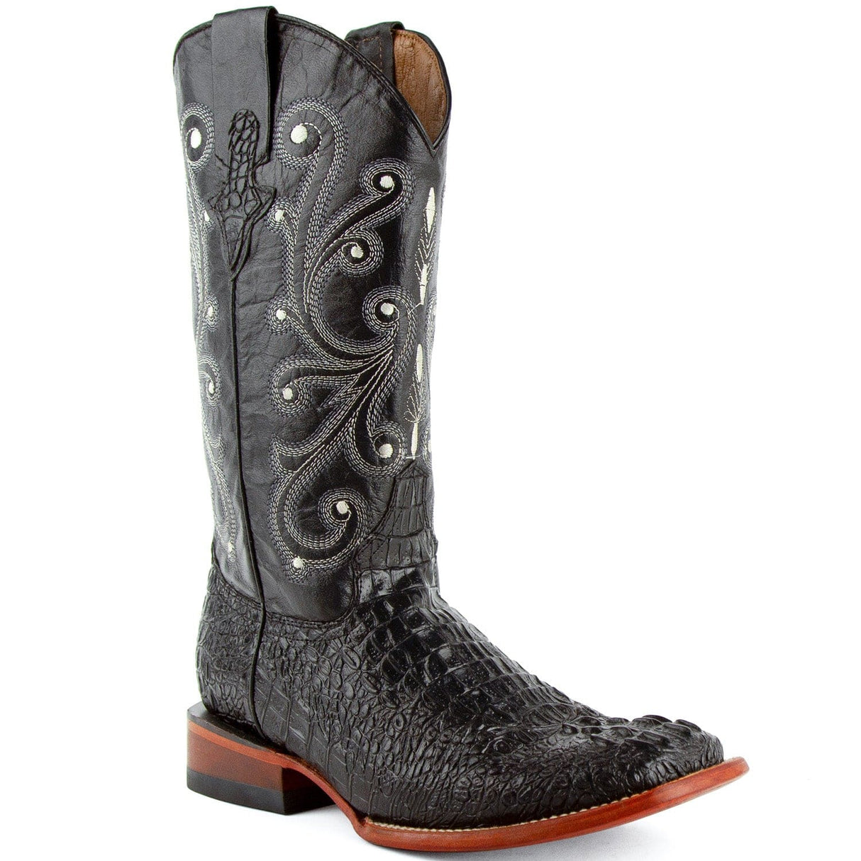 Ferrini Boots Boots Men's Ferrini Caiman Crocodile Print Boots 4039304