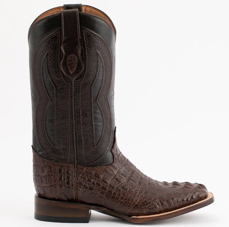 Ferrini Boots Boots Men's Ferrini Dakota Caiman Hornback Square Toe Boots 1049309