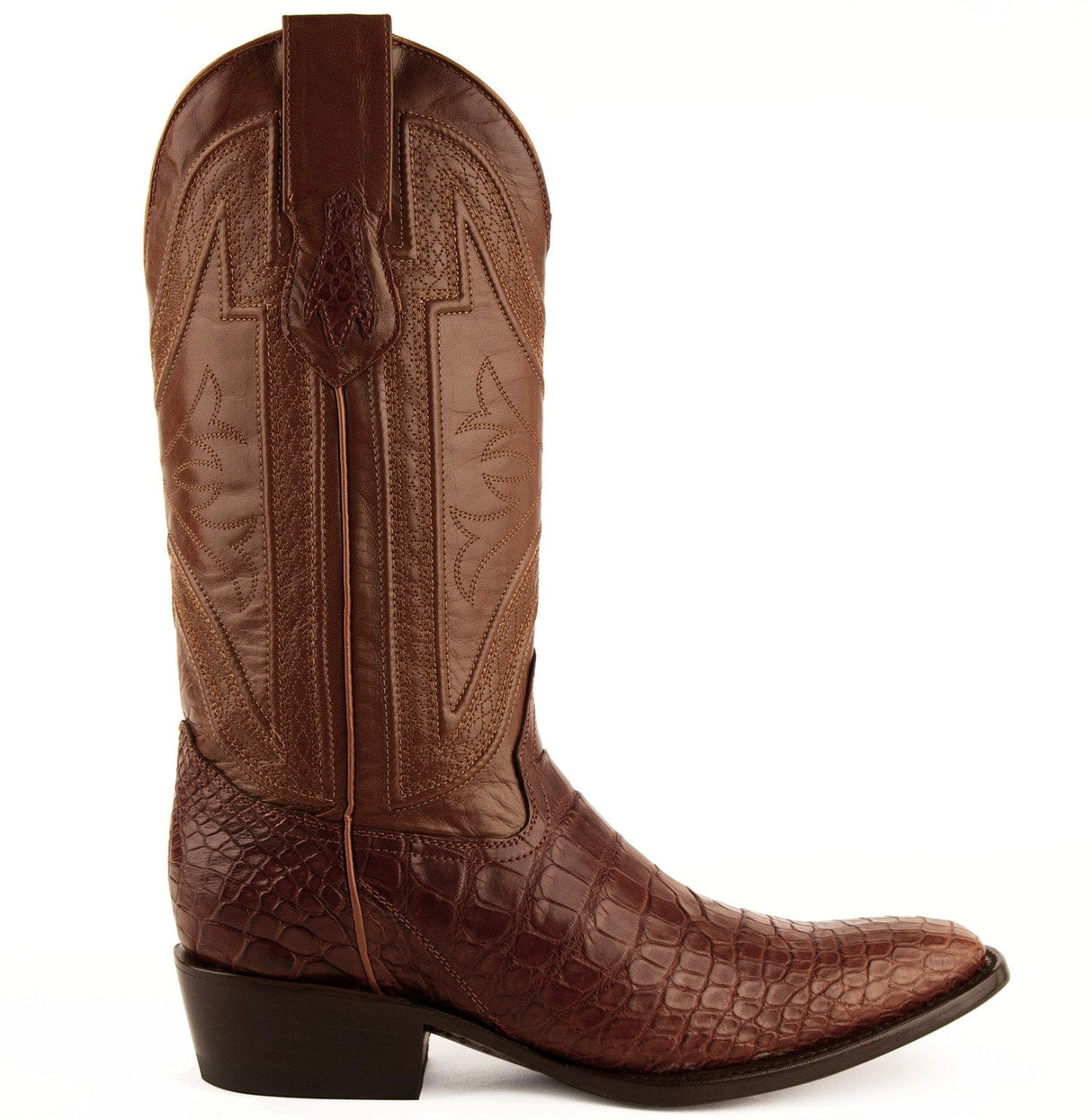 Ferrini Boots Boots Men's Ferrini Stallion Alligator Belly Narrow Square Toe Boots 1077102