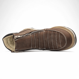 Hooch Boots Boots Men’s Genuine Leather Round Toe Work Shoes Brown Color – Hooch Boots