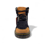 Hooch Boots Boots Men’s Suede Leather Round Toe Work Shoes Black & Honey Color – Hooch Boots