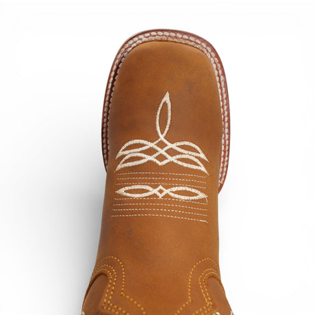 Hooch Boots Boots Women’s Genuine Leather Square Toe Tall Boots Tan Color – Hooch Boots