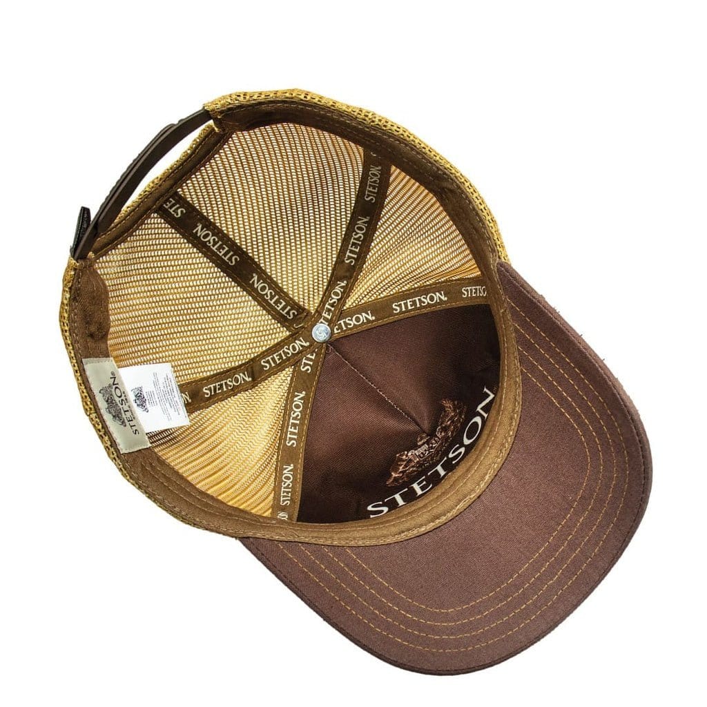 Hooch Stetson Cap Authentic Trucker Hat Original bottom